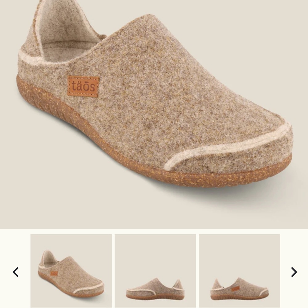 Womens Tao’s Convertawool Shoes (New in box, never been worn)